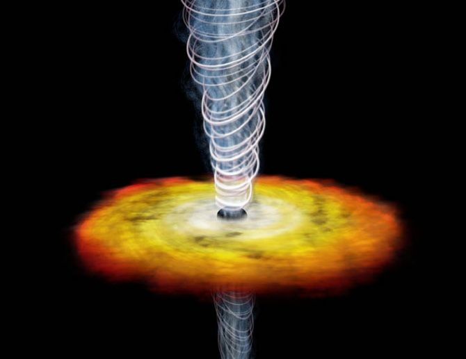 Los núcleos de las galaxias activas