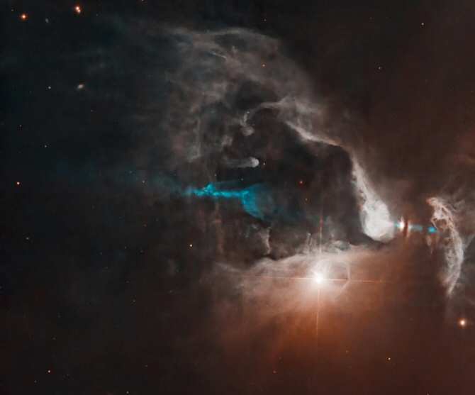 Aquí está naciendo una estrella