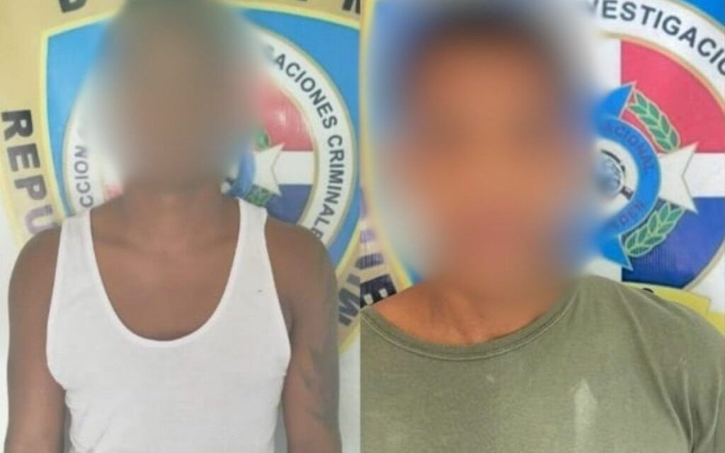 Policía apresa dos de cuatro antisociales por asalto a mano armada en Los Guaricanos, SDN.