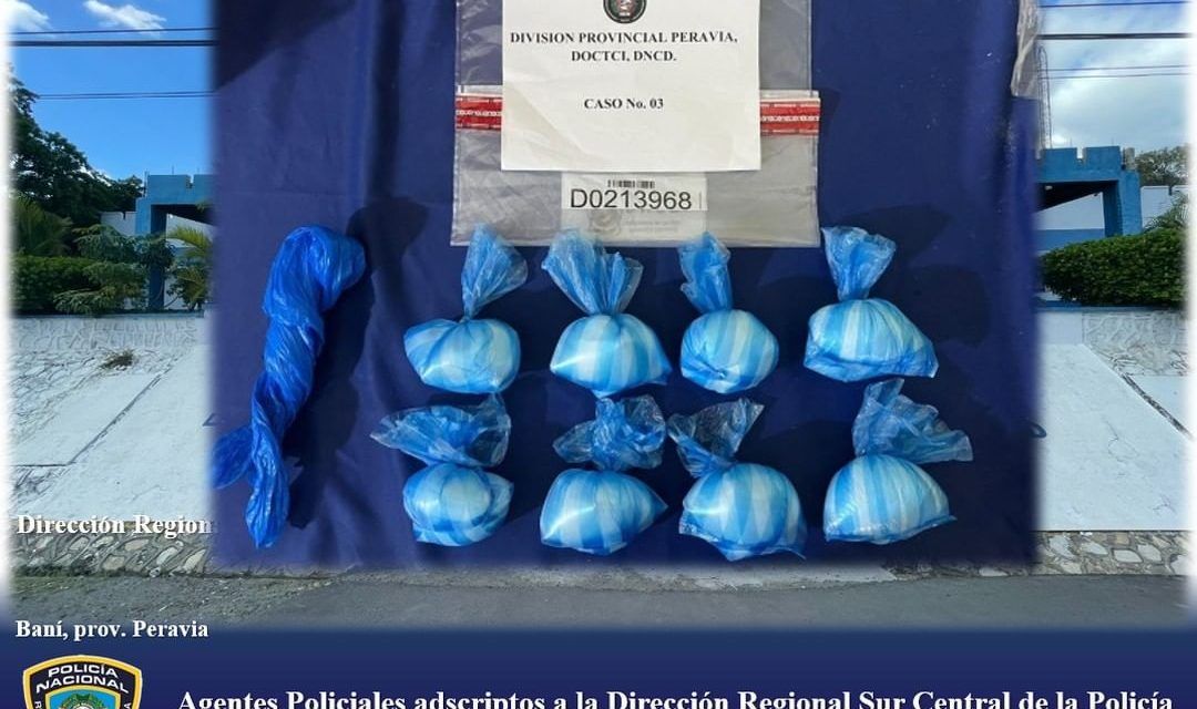 Dirección Regional Sur Central de la Policía Nacional realiza importante operativo en Baní