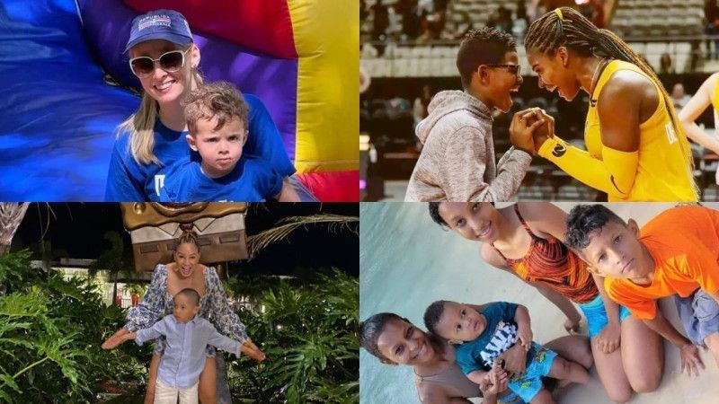 Medallistas y madres