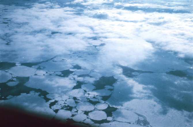 La causa del récord de poca extensión de hielo en el océano Antártico
