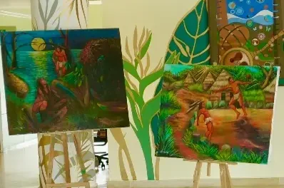 Alcaldía de SDE presenta exposición cultura taína