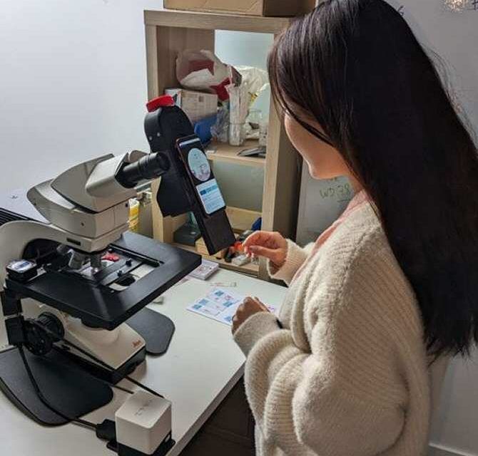Inteligencia artificial para diagnosticar enfermedades tropicales mediante teléfono móvil