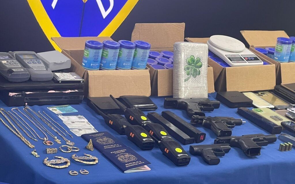 Policía Nacional y Ministerio Público desmantelan peligrosa banda “Los 50-0”, dedicada a la comisión de distintos crímenes y delitos en el DN y SDE.