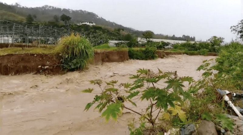 Lluvias desbordan ríos en la región Norte