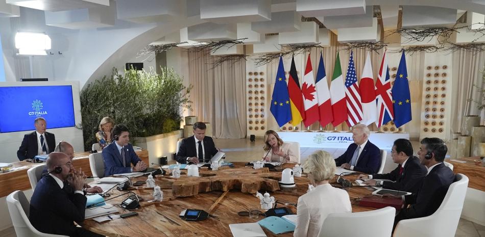 El G7 prestará US$50,000 millones a Ucrania
