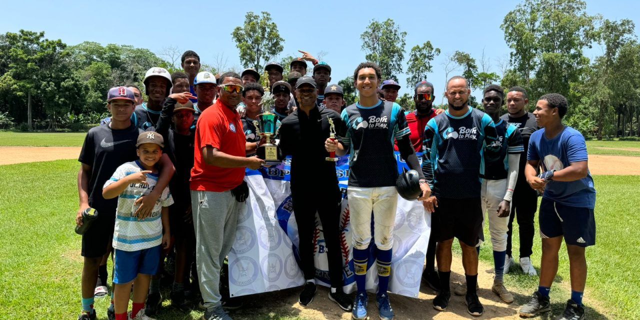 Academia Edgar Mercedes campeón BPL Béisbol Haina San Cristóbal