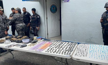 La Dirección Regional Sur Central de la Policía Nacional refuerza lucha contra el crimen en Baní: Importante incautación de drogas y armas