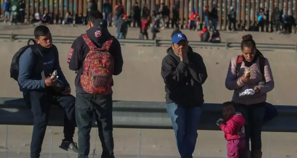 Migración cae en el límite de México con EEUU pero se triplica en su frontera sur