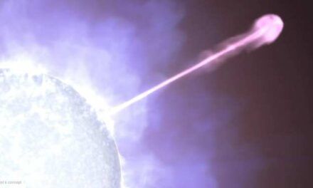 Antimateria en la fuente de un estallido de rayos gamma