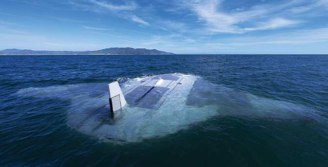 Revolucionario submarino robótico militar