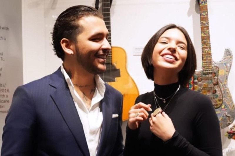 Christian Nodal y Ángela Aguilar se están casando hoy