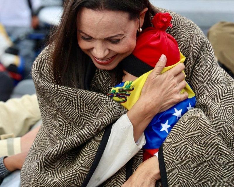 María Corina Machado: «Somos una fuerza tan grande que es imposible que el régimen no lo vea»