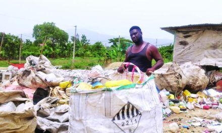 Padres todo terreno buscan su sustento en la basura