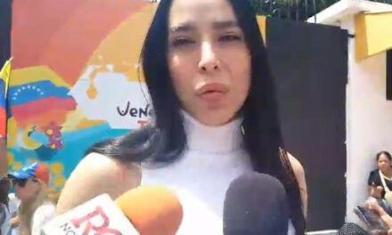 Jessica Pereira sobre resultado de elecciones en Venezuela: «La trampa se sabe, eso está público”