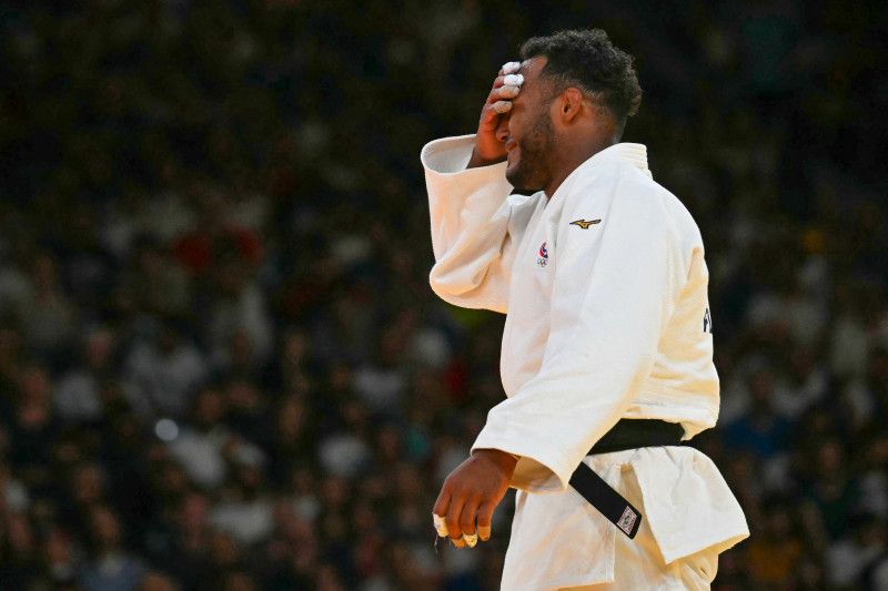 El judoca dominicano Robert Florentino se va en primera ronda de los Olímpicos de París