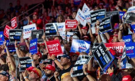 Trump culpa a Harris por migración «ilegal», mientras vicepresidenta elogia legado de Biden