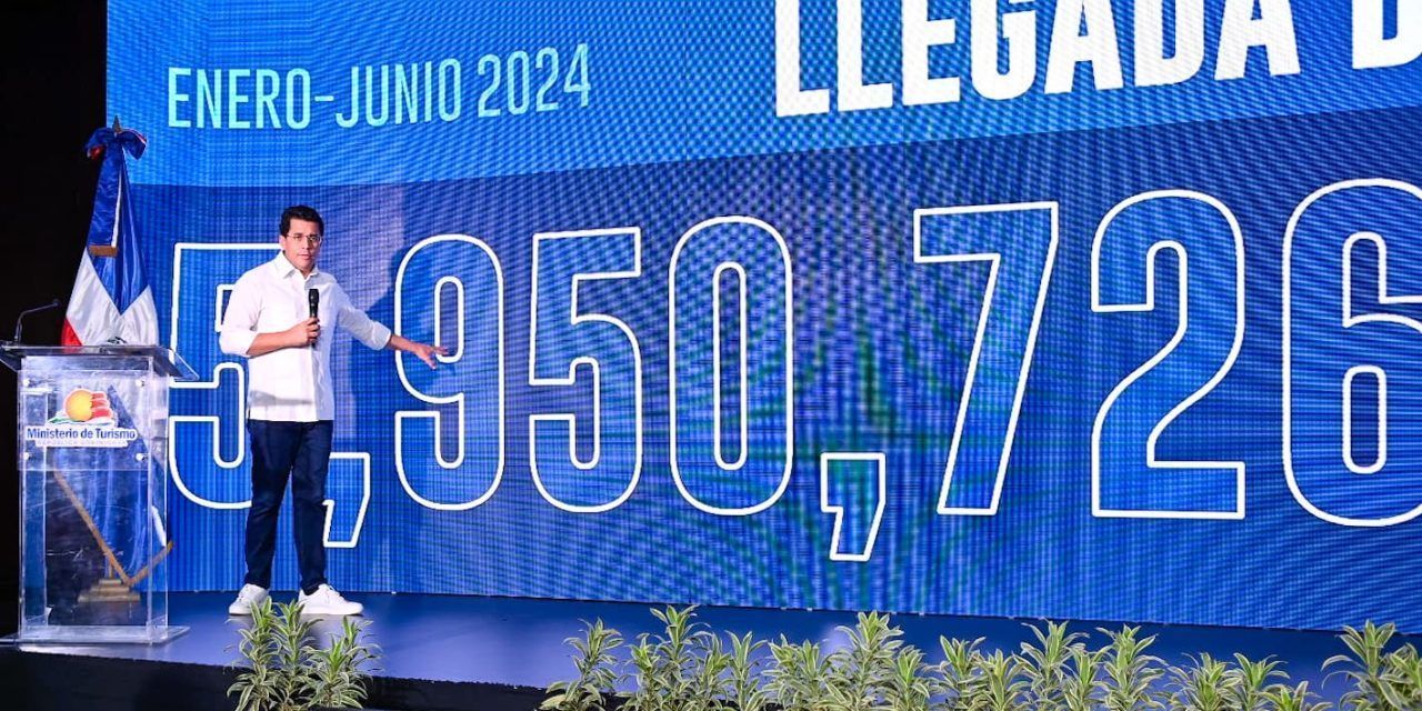 RD mantiene récord en llegadas: casi 6 millones de visitantes hasta junio