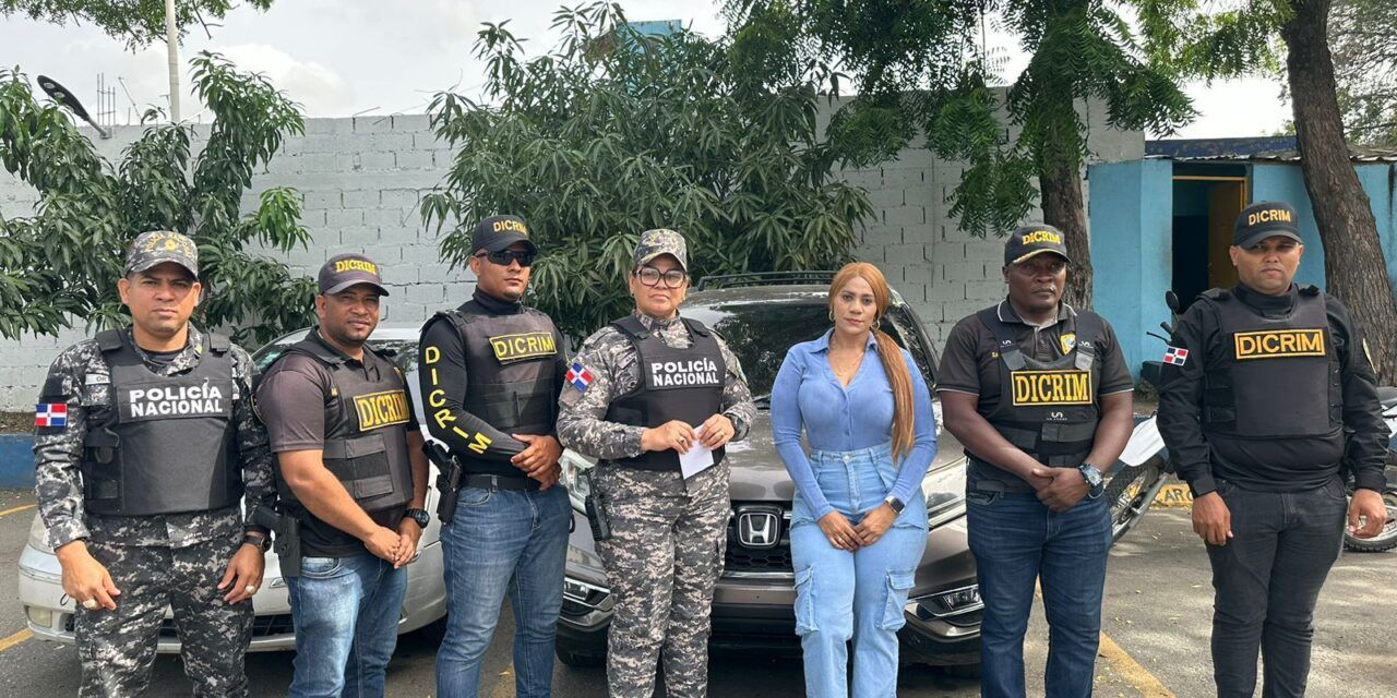 Agentes Policiales de la Dirección Regional Sur Central recuperan Jeepeta robada, desarticulan red de mecánicos delincuentes
