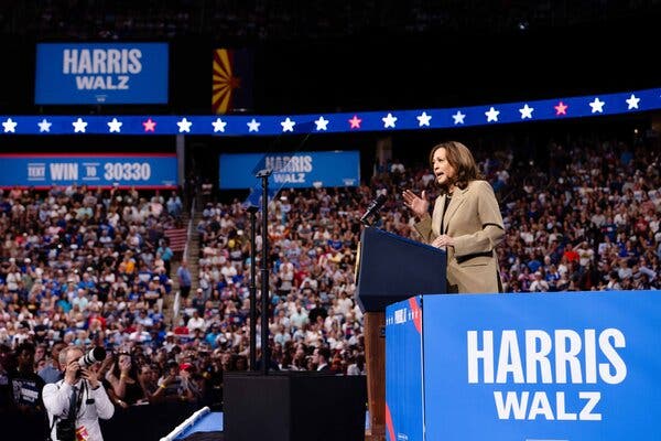 Harris tiene una estrategia contra los ataques del Partido Republicano por la migración