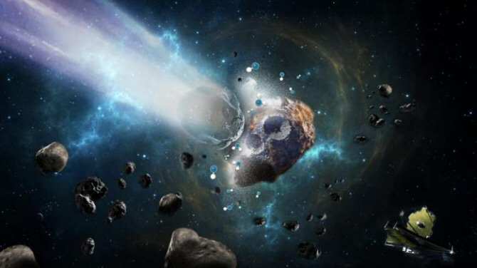 Minerales hidratados en el asteroide Psyche