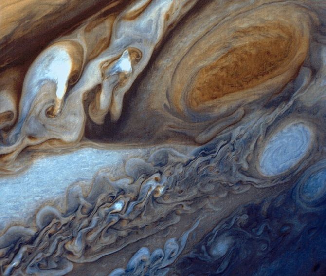 Tormentas jovianas: Explorando los fenómenos meteorológicos en Júpiter
