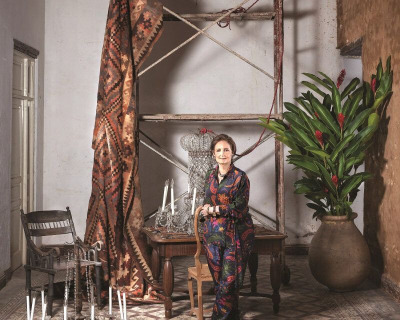 Patricia Reid Baquero, la arquitecta que llevó el diseño al lienzo