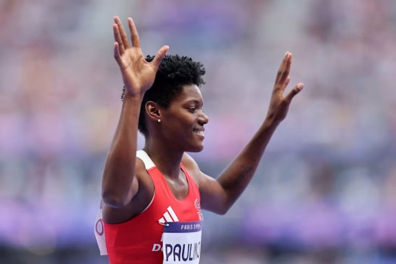 Con clara ventaja, Marileidy Paulino clasifica a la semifinal de los 400 metros