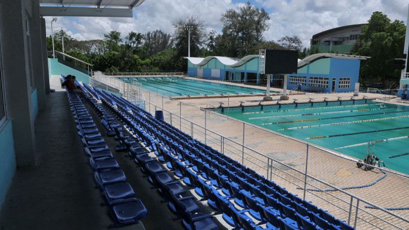 “En el país solo hay una piscina y media”