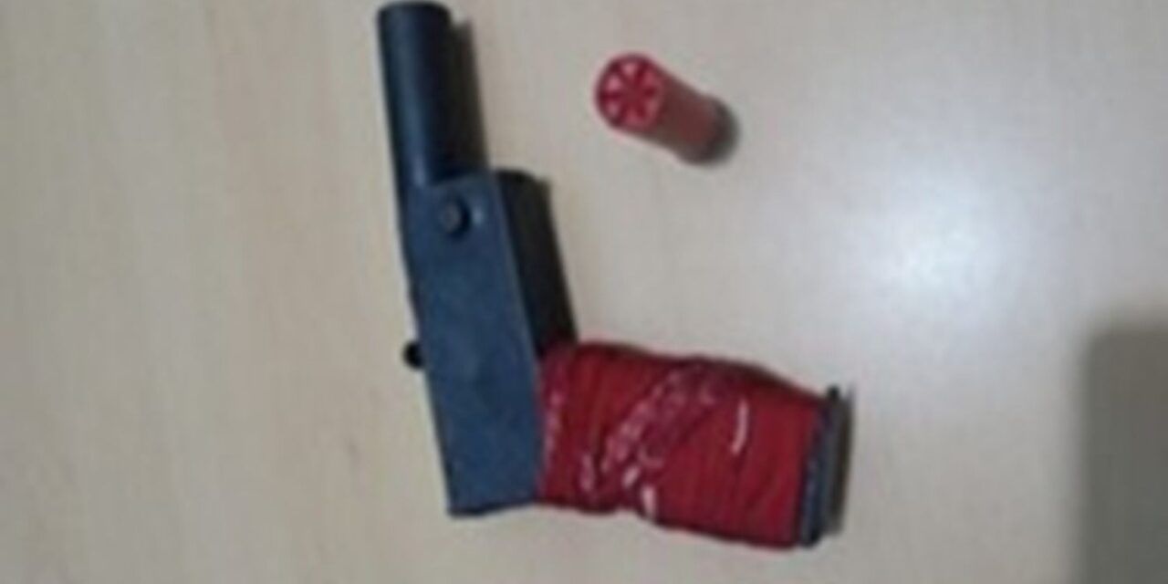 Efectiva Labor Policial: Recuperación de arma de fuego de fabricación casera