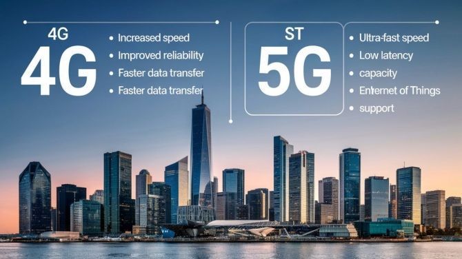 Cuáles son las diferencias entre 4g y 5g: Evolución de la conectividad móvil