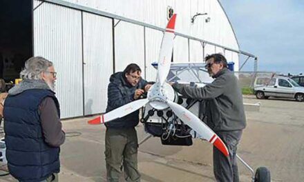 El primer avión eléctrico de Argentina se prepara para volar