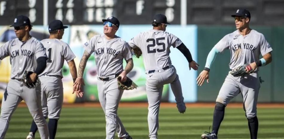 Judge conecta jonrón 55; Gil y Domínguez brillan en triunfo de Yankees