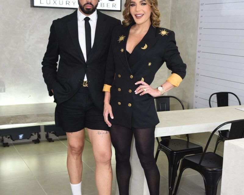 Keyther Estévez inaugura Luxury Barber 2580 Studio