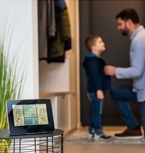 Prepárate para la llegada del otoño con una estación meteorológica inteligente! Tu aliado perfecto para predecir el tiempo y cuidar tu hogar