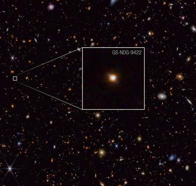 Descubren una enigmática galaxia en la que el gas brilla más que las estrellas