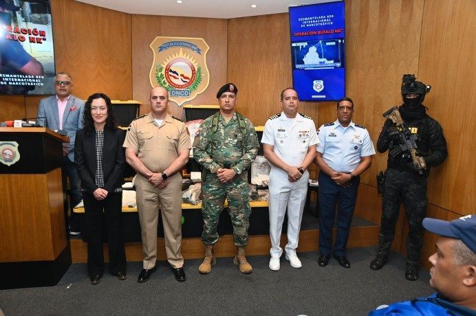 Ponen en marcha la «Operación Búfalo NK” para desmantelar red narcotráfico internacional; apresan dos hombres