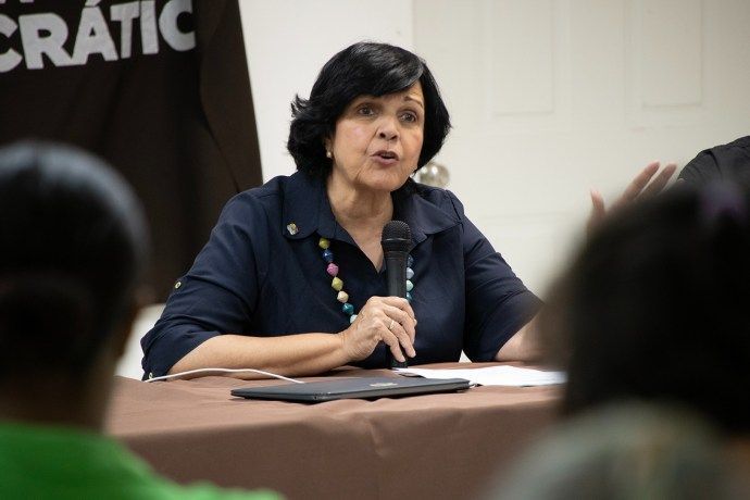 Minou Tavárez Mirabal apuesta por el relevo en Opción Democrática
