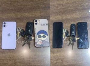 Tras ardua y feroz persecución, Policía de San Cristóbal detiene a dos hombres por robo de celulares