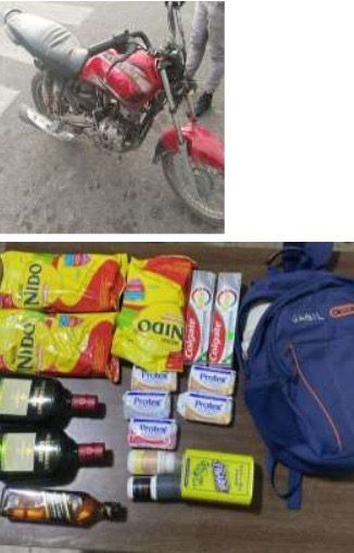 La Policía Nacional apresa a cuatro individuos en San Cristóbal por diversos delitos flagrantes