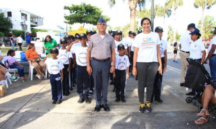Policía Nacional participa en la séptima conmemoración de la Semana de Movilidad Sostenible y el Día Mundial Sin Autos en la República Dominicana
