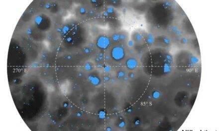 Más agua en la Luna de lo creído