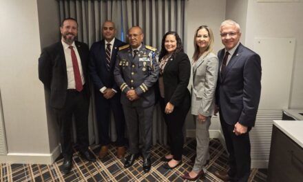 Director general de la PN sostiene encuentro con el secretario de Seguridad de Puerto Rico y representantes de agencias internacionales