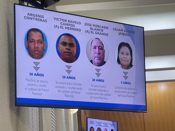 MP pide 30 años de prisión para Argenis Contreras en nuevo juicio por muerte Yuniol Ramírez