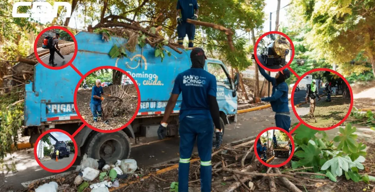 Alcaldía del DN realiza operativo de limpieza y prevención de cara a lluvias pronosticadas