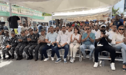El Director Regional San Cristóbal, Coronel Matías Frías Candelario, participa en jornada de inclusión juvenil #JuventudConBdeBarrio en Haina, organizada por el Ministerio de la Juventud