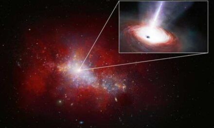 El agujero negro que más materia tragaba en la infancia del universo