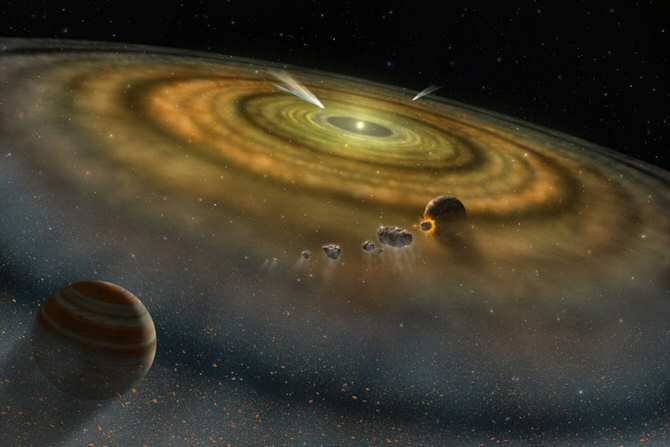 El campo magnético que propició la creación de astros en la periferia del sistema solar