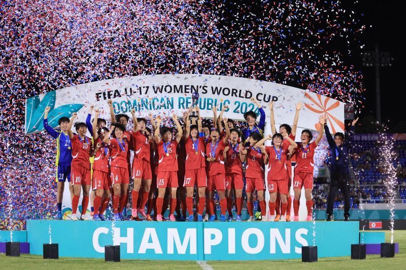Corea del Norte campeón en la Copa Mundial Femenina Sub-17 de la FIFA República Dominicana